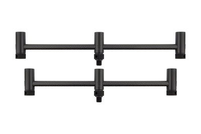 Fox Black Label Carbon Adjustable 3 Rod Buzz bars (220mm - 250mm) - dé KarperCentrale