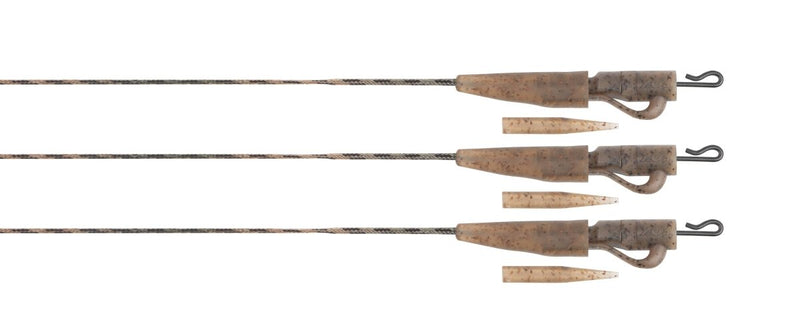 Camo Submerge Leadclip Leaders - 3pcs