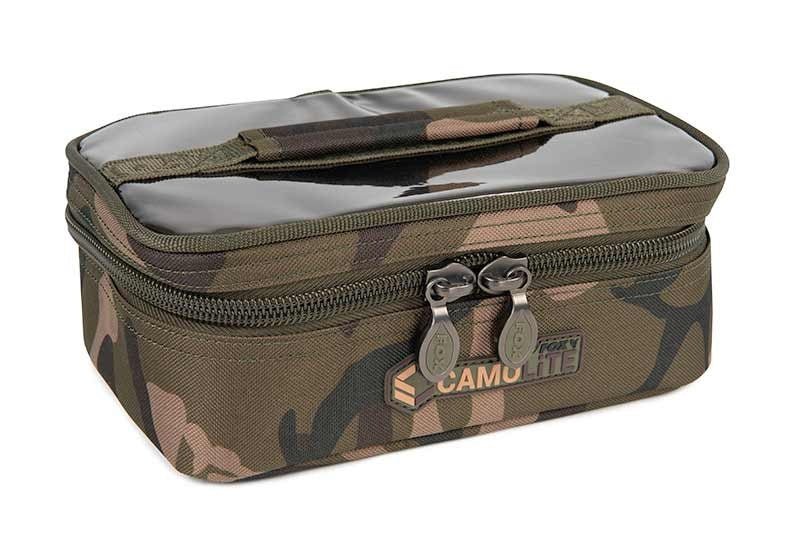 FOX Camolite 8 Pot Hookbait Case - Haakaas tas - Camo - 500D - KarperCentrale