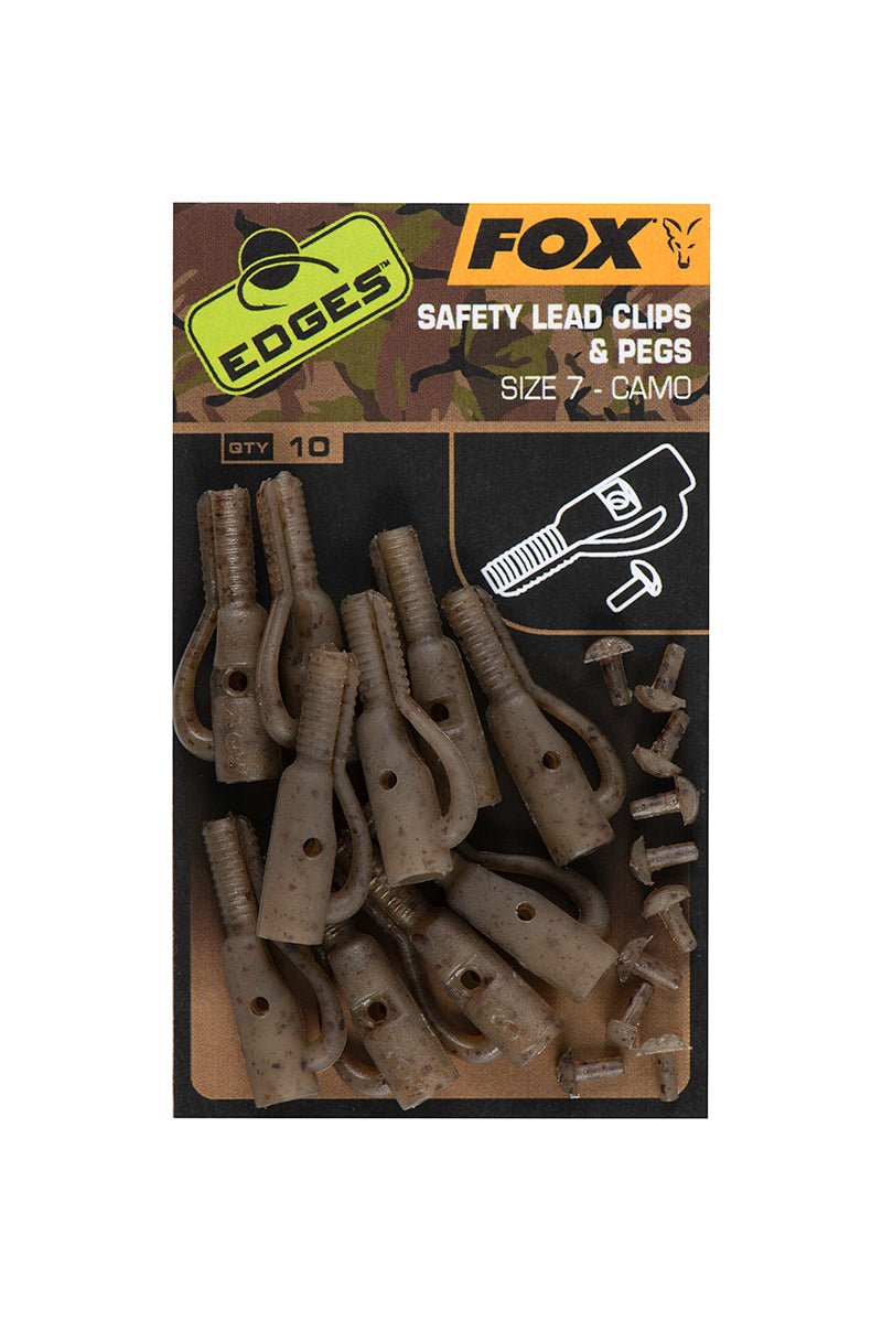Edges Camo Lead Clip + Pegs