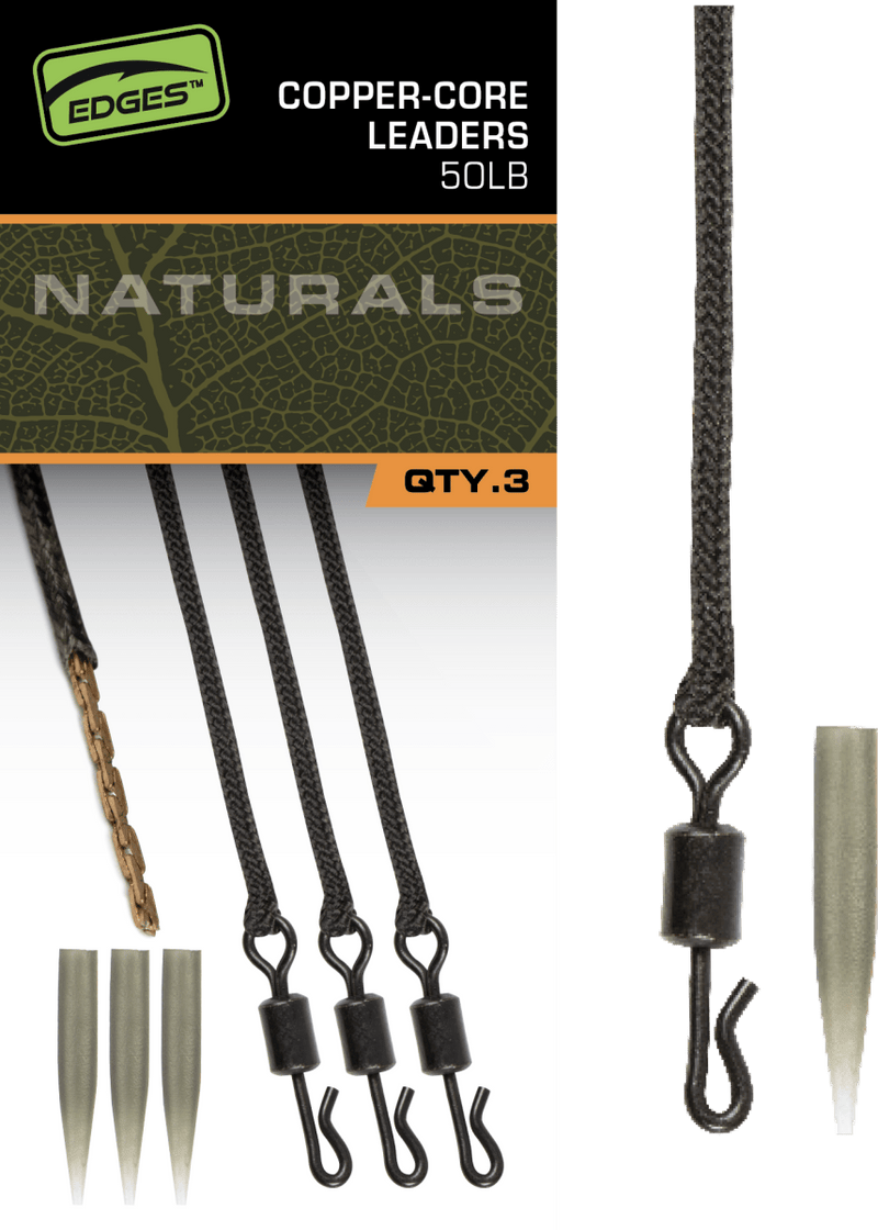 Edges Naturals Copper-Core Leaders