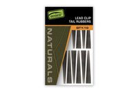 Lead Clip Tail Rubbers - Naturals