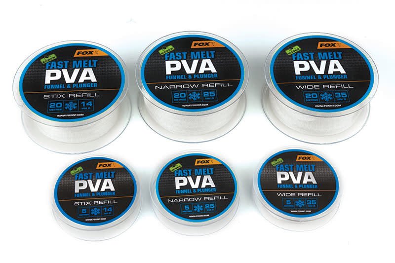 FOX PVA - Fast Melt - Refills - 20m - KarperCentrale