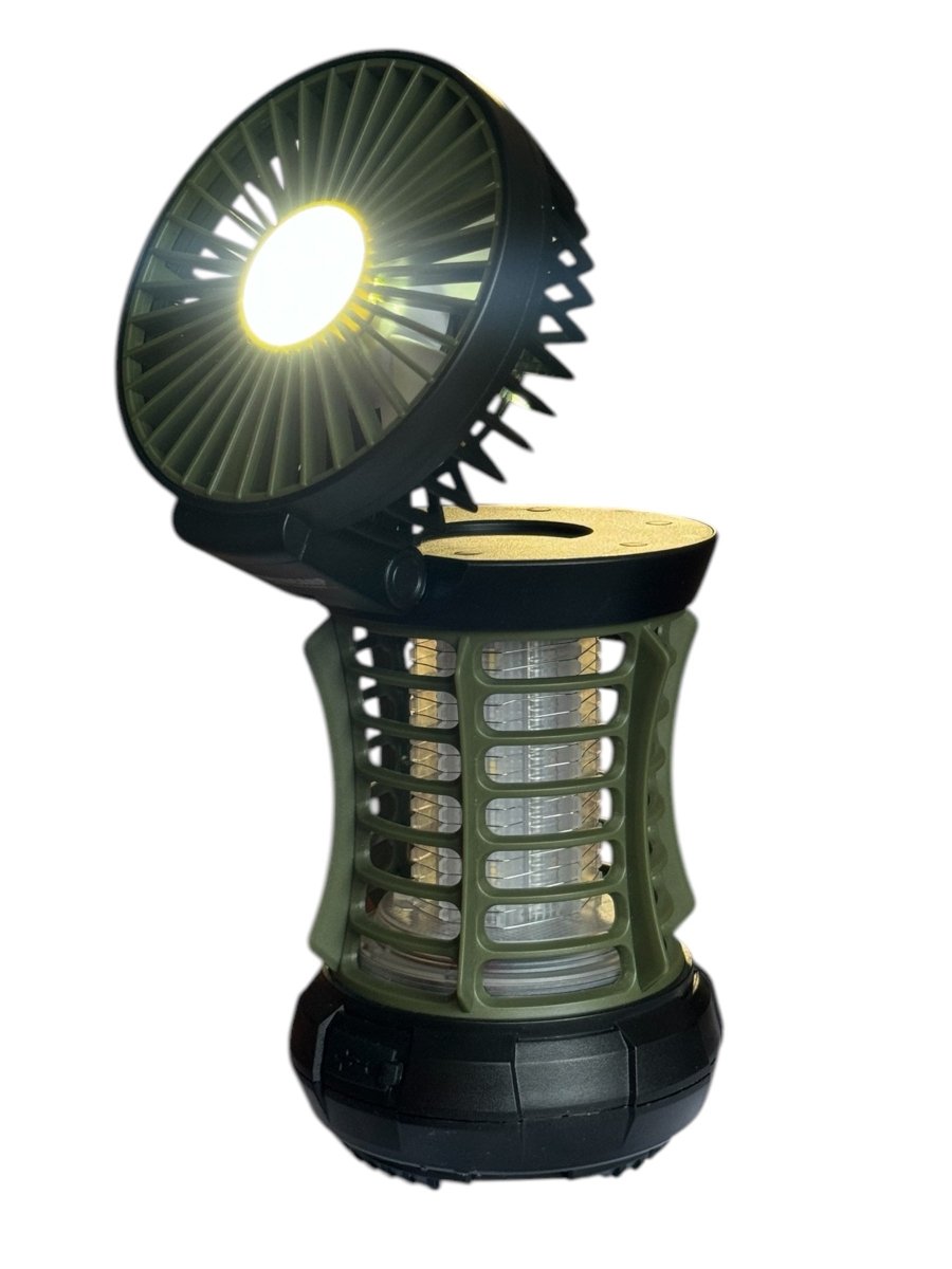 HOLDCarp Mosquito & Lighting Lamp - Rechargeable - With Fan - KarperCentrale