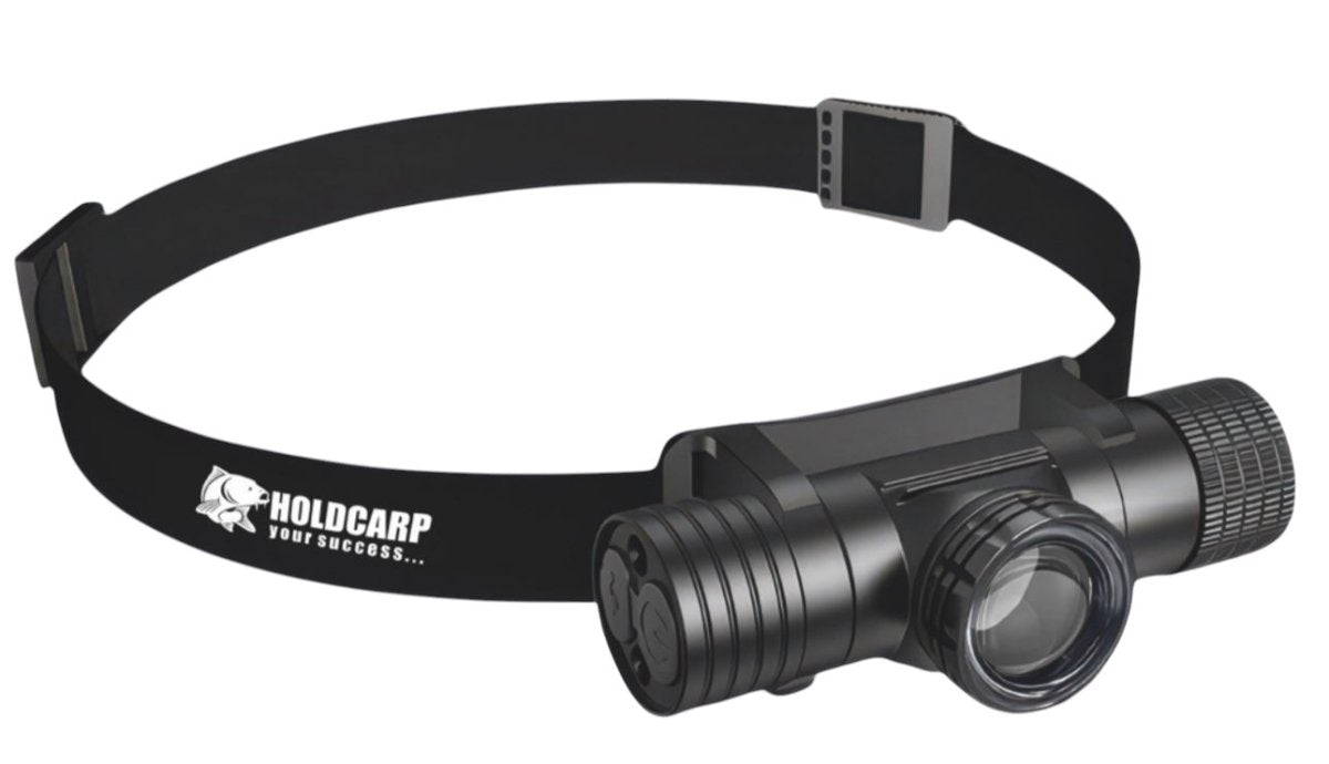 HOLDCarp Zoomable Headlamp - Rechargeable - With Case - KarperCentrale