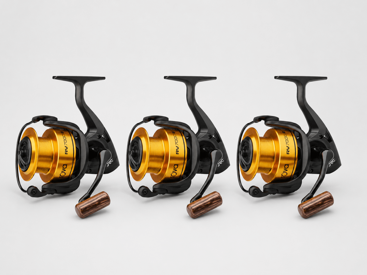 JRC 3x RV 7000 - Big Pit - Mega Deal - Gold Spool LTD - KarperCentrale