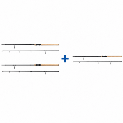 JRC Defender - 12ft - 3.00lb - Cork - 2+1 gratis - KarperCentrale