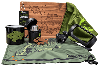 KarperCentrale Delphin Carp Lifestyle Cadeaupakket – 7 -delig - KarperCentrale