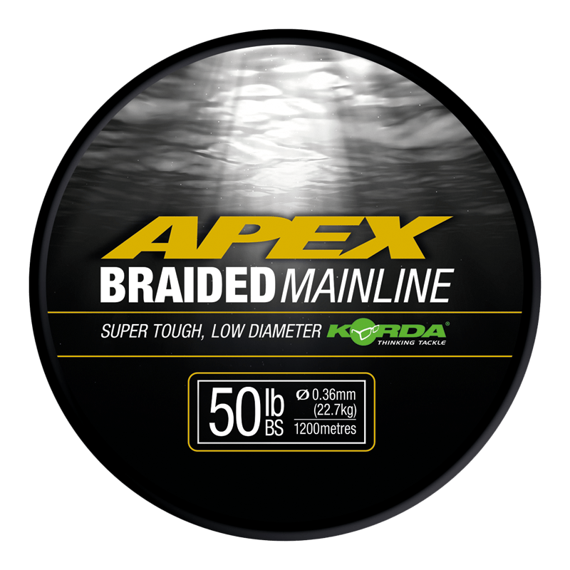 Korda Apex braided Mainline - 1200m - KarperCentrale