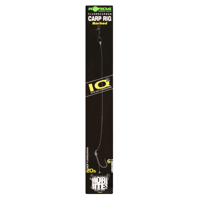 Korda IQ D Rig - Kurv Shank - Microbarb - KarperCentrale