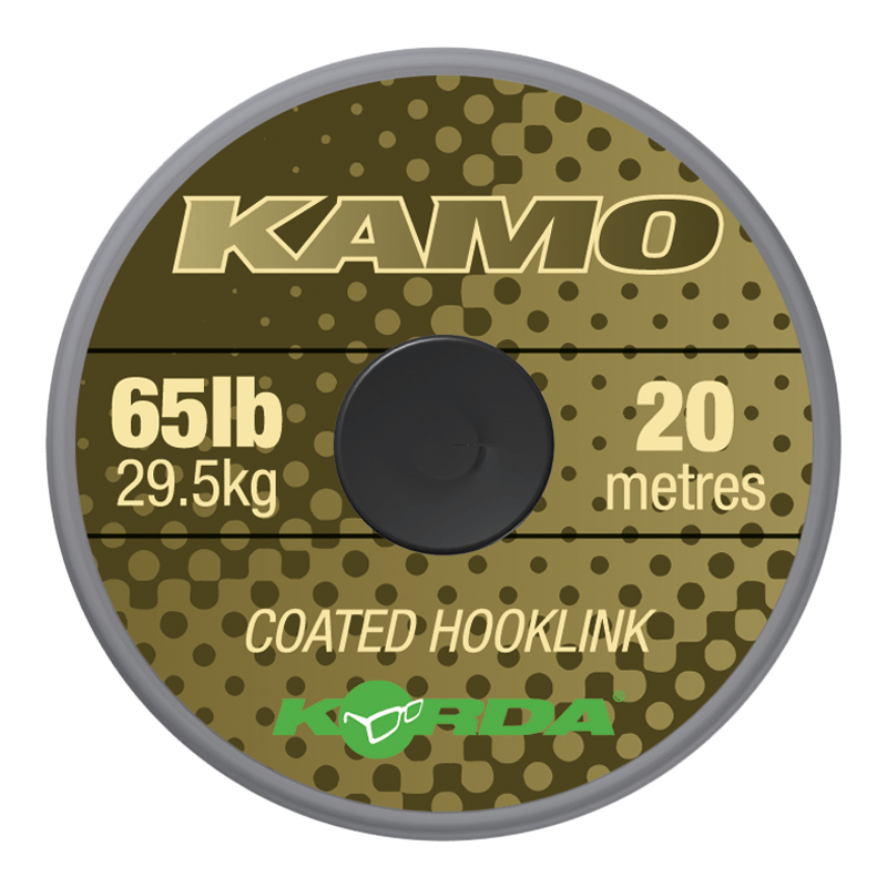 Korda Kamo - 20m - Coated Hooklink - KarperCentrale