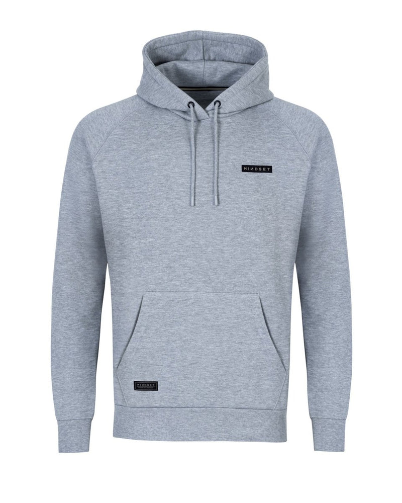 Mindset - Patch Hoodie - Heather Grey