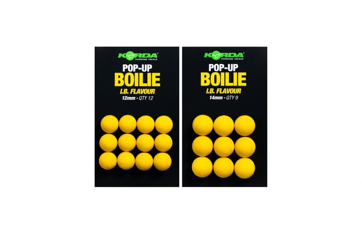 Korda Pop Up Boilie - IB Yellow - KarperCentrale