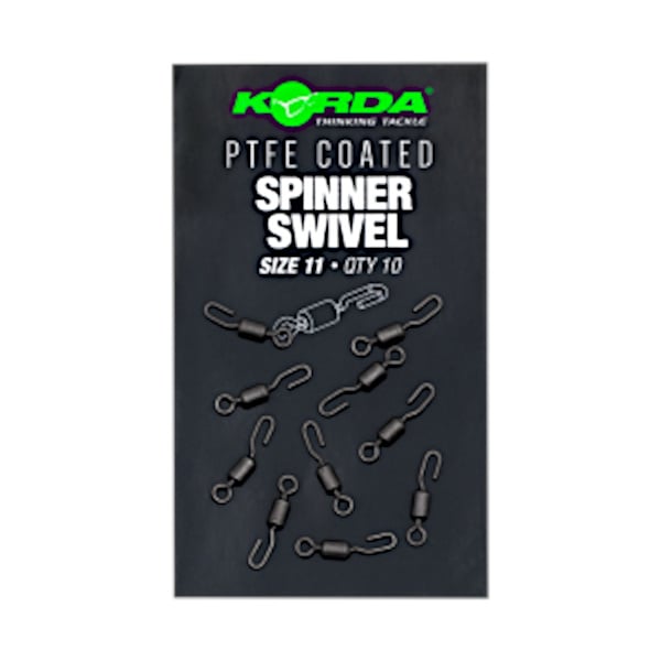 Korda PTFE Spinner Swivel - Maat 11 - KarperCentrale