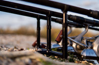 Korda Singlez - 3 Rod - Buzzbar - Alu Zwart - KarperCentrale