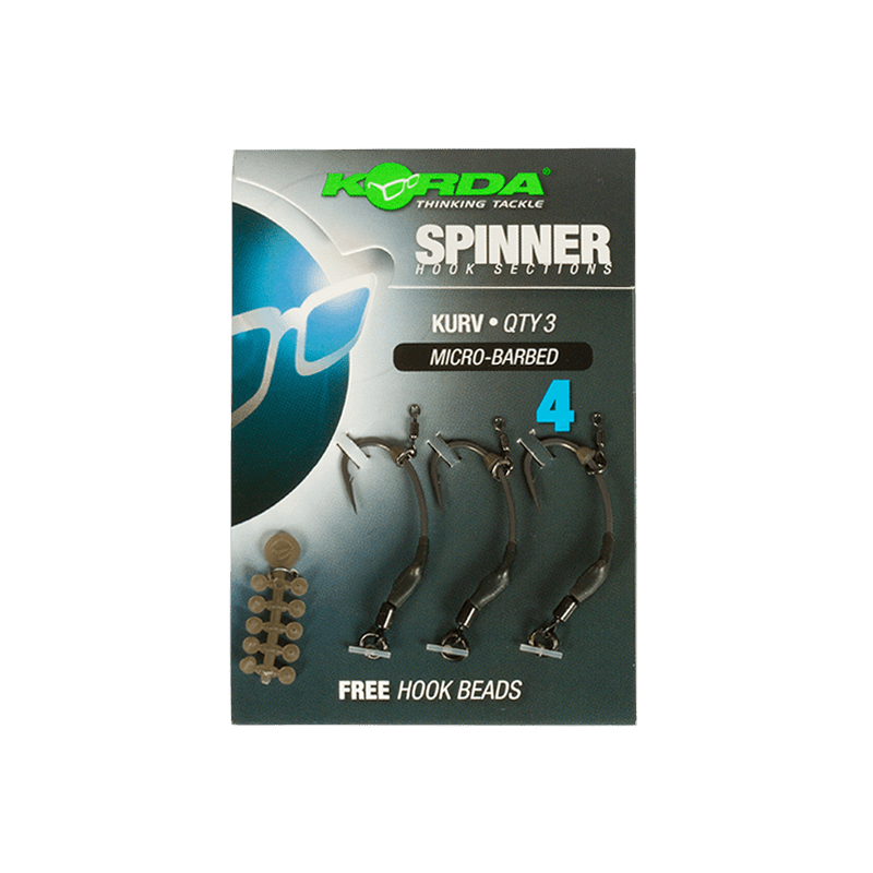 Spinner hook sections - Kurv - Microbarb