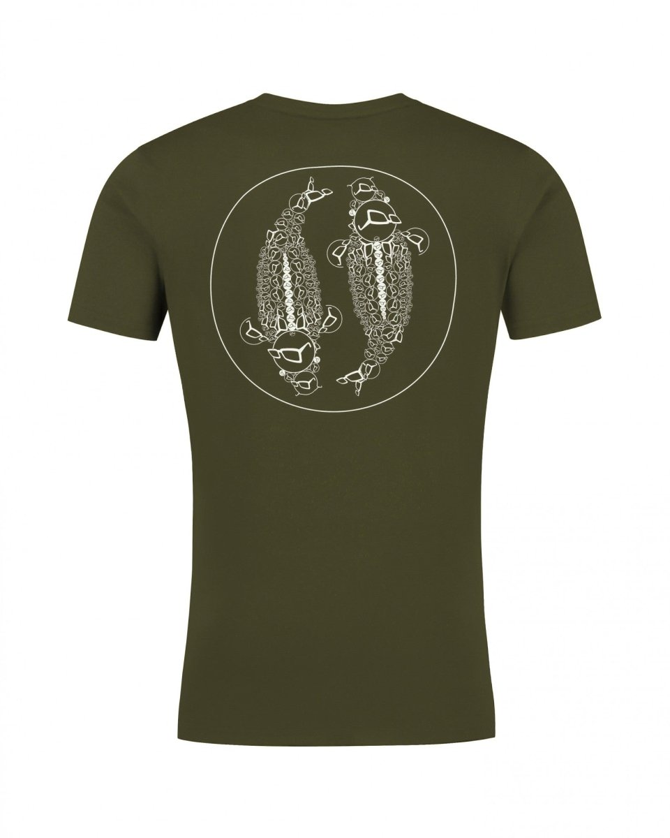 Korda Womens Mandala T-Shirt - Dark Olive - KarperCentrale