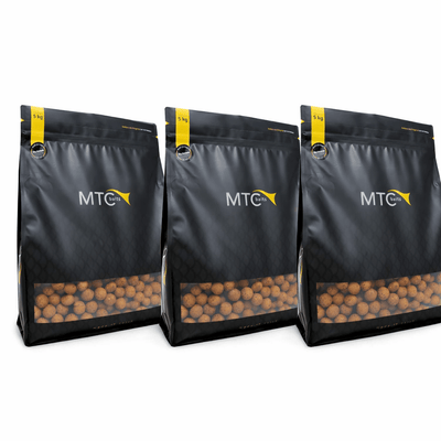 MTC 15kg Big Banana Boilies - Bulk Deal - KarperCentrale