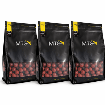 MTC 15kg Response Red Boilies - Bulk Deal - KarperCentrale