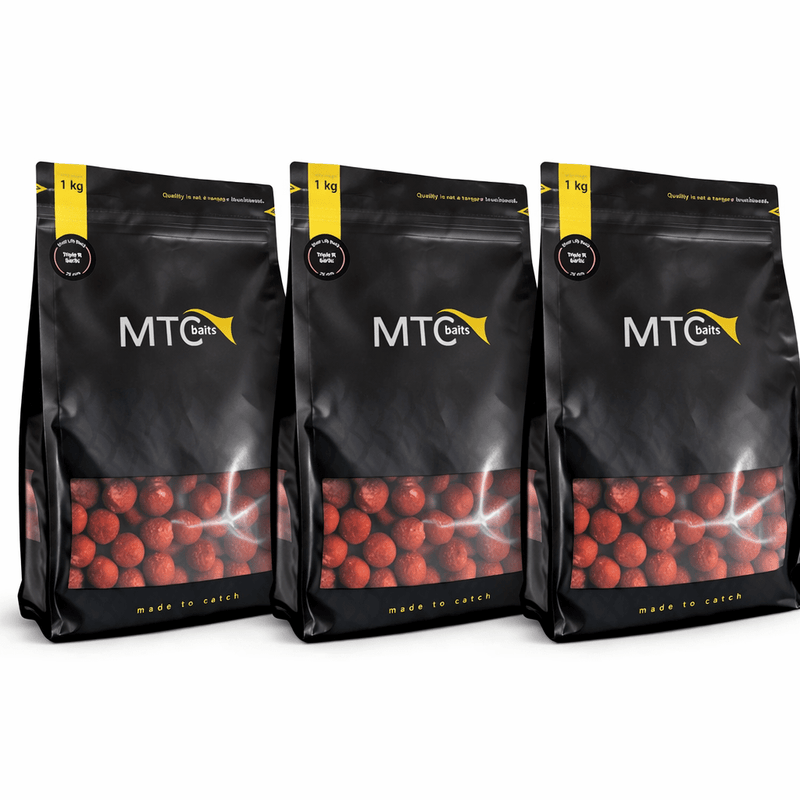 15kg Triple R Garlic Boilies - Bulk Deal