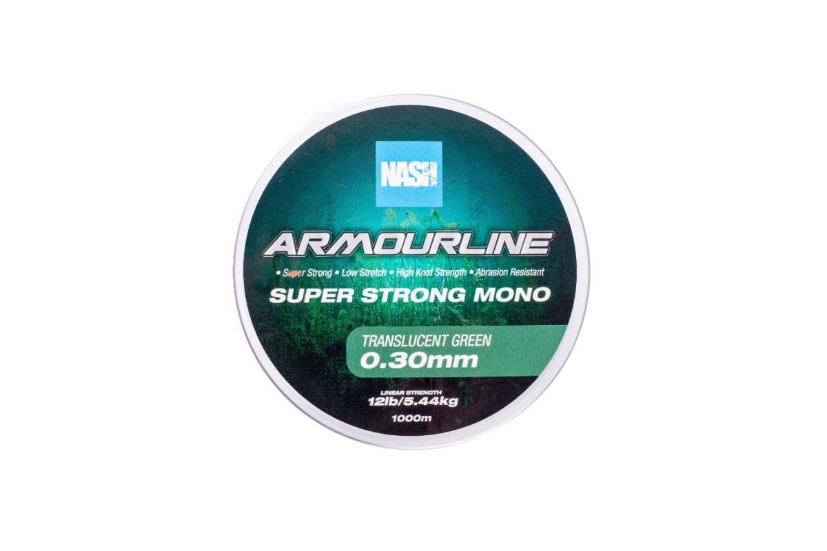 Nash Tackle Armourline - Groen - 1000m - KarperCentrale