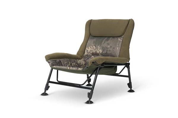 Nash Tackle Indulgence - Emperor Chair Camo - KarperCentrale