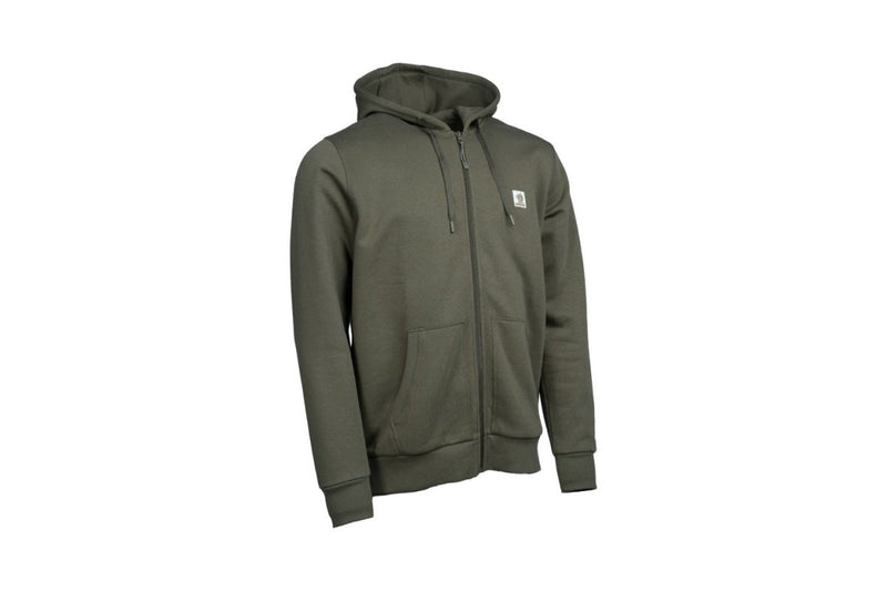 Make It Happen - Badge Zipped Hoody - Groen