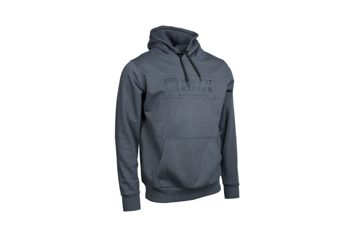 Nash Tackle Make It Happen - Coordinates Hoody - Grijze mergel - KarperCentrale