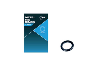 Nash Tackle Metal Rig Ring - 2.5mm - KarperCentrale