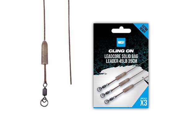 Ready Tied Leadcore Leader - Solid bag