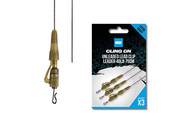 Ready Tied Unleaded Leader - Lead clip