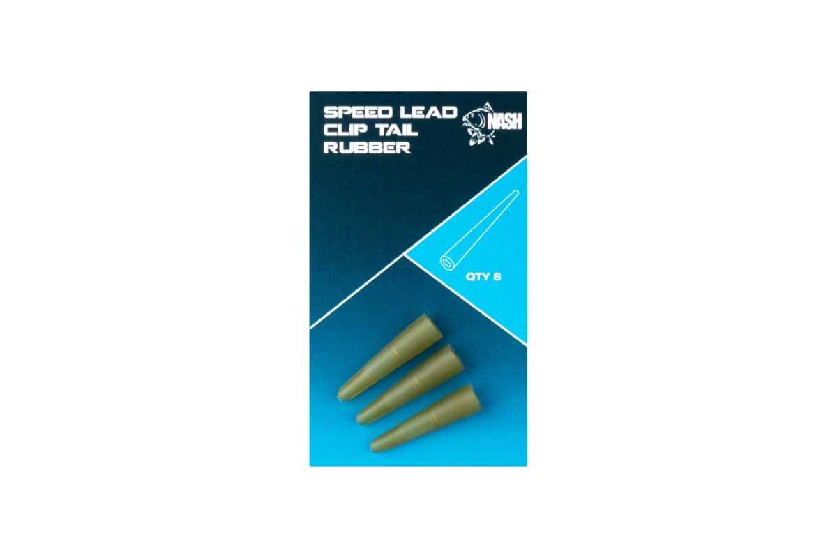 Nash Tackle Speed Lead Clip Tail Rubber - KarperCentrale