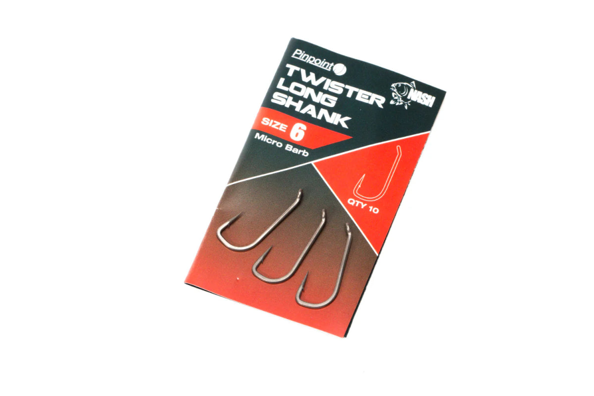 Nash Tackle Twister Long Shank - KarperCentrale