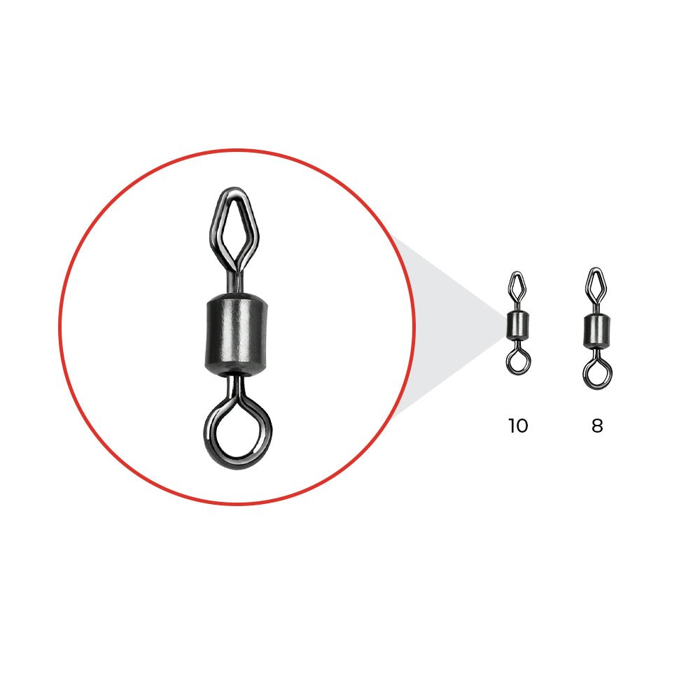 Nytro Connex Mixed - Eye Feeder Swivels - KarperCentrale
