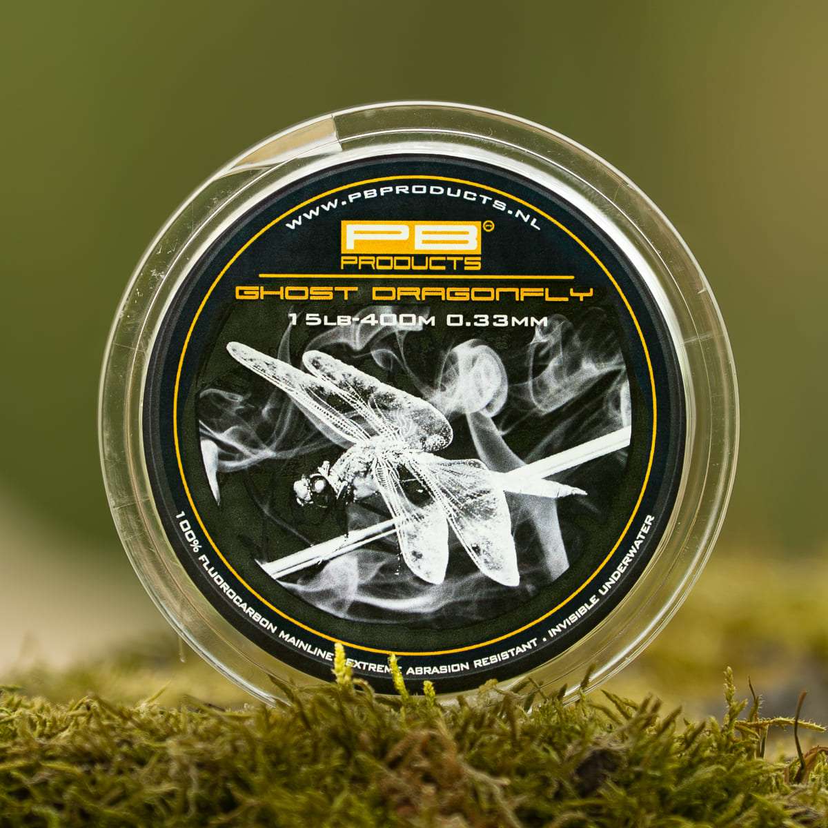 PB Products Ghost Dragonfly - Fluorocarbon hoofdlijn - 400M - KarperCentrale