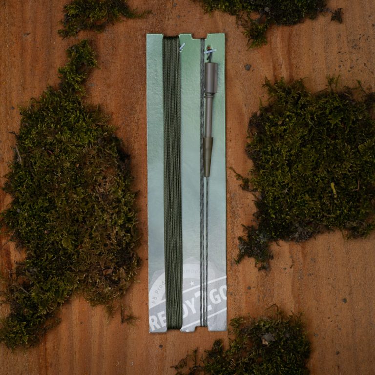 R2G Kevlar/SR Inline Knotless Leader 10m Silt + 1m 1pcs Weed