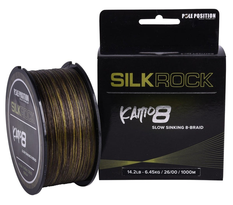 Silkrock Kamo8 Braided Mainline - 1000m