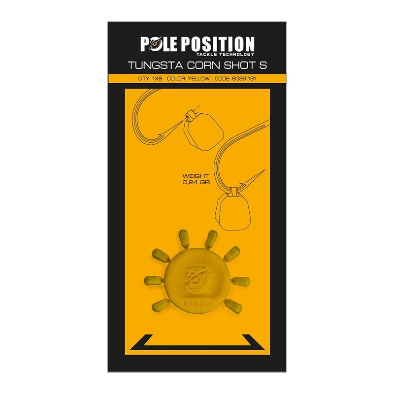 Tungsta Corn - Shot on the Hook - 8pcs