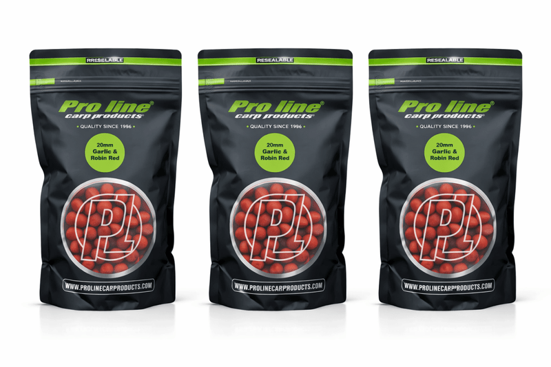 15kg Garlic Robin Red Boilies - Bulk Deal