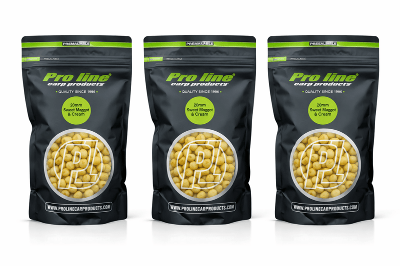 15kg Sweet Maggot & Cream Boilies - Bulk Deal