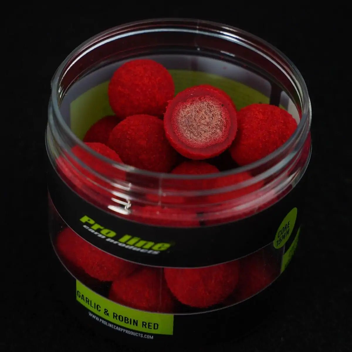 Proline Garlic & Robin Red - Coated Hookbaits Core - 15mm - KarperCentrale