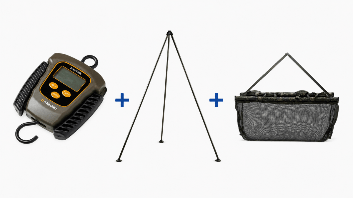 Prologic Big Carp - Weigh Set-Up - Scale + Sling + Tripod - KarperCentrale