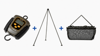 Big Carp - Weigh Set-Up - Scale + Sling + Tripod