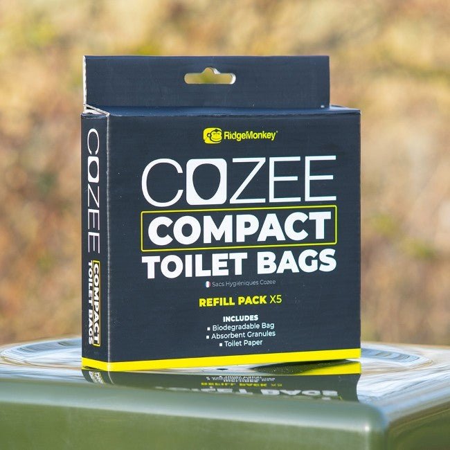 RidgeMonkey Compact Toilet - Refill Bags - x5 - KarperCentrale