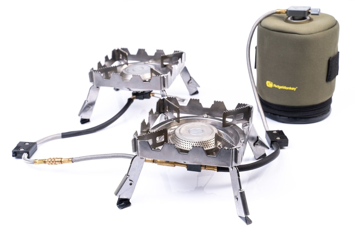 RidgeMonkey Stove Pro - Quad Connect - Full Kit - KarperCentrale