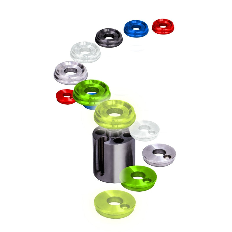 Indicator End Caps - Lock & Load - Set of 2