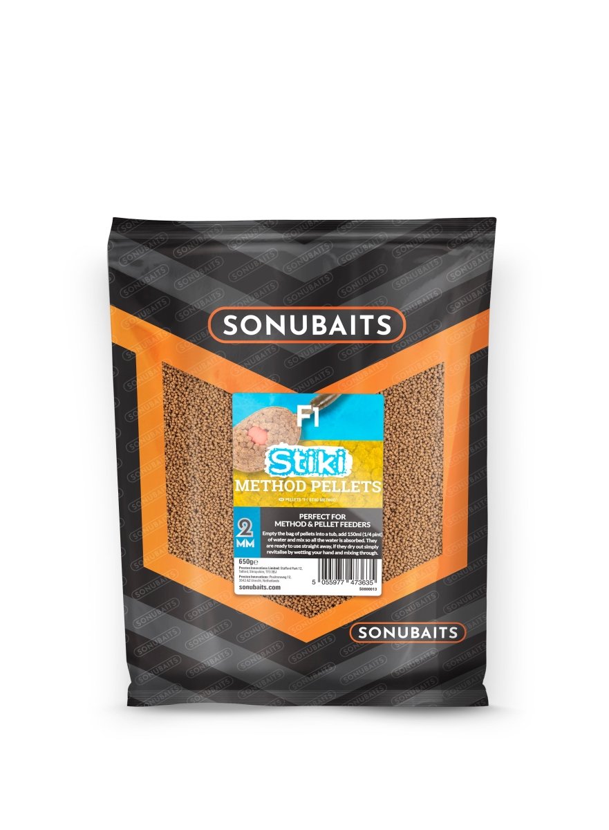 Sonubaits F1 Stiki - Method pellets - KarperCentrale