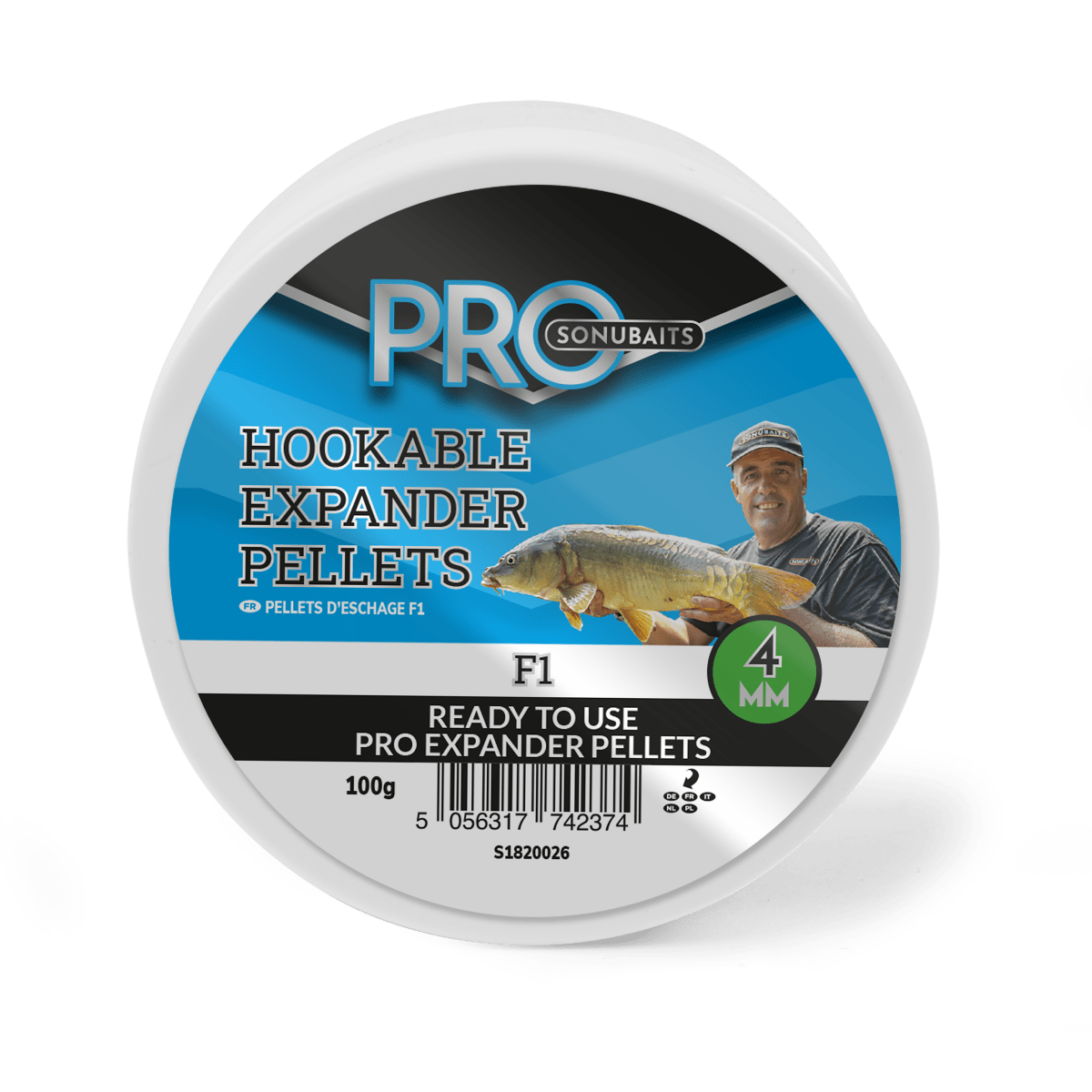 Sonubaits Hookable Expander Pellets - 4mm - 100g - KarperCentrale