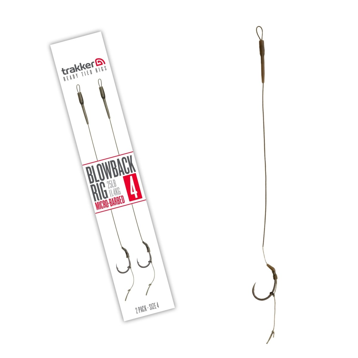 Trakker Blowback Rig - 2 Pack - Micro Barbed - KarperCentrale