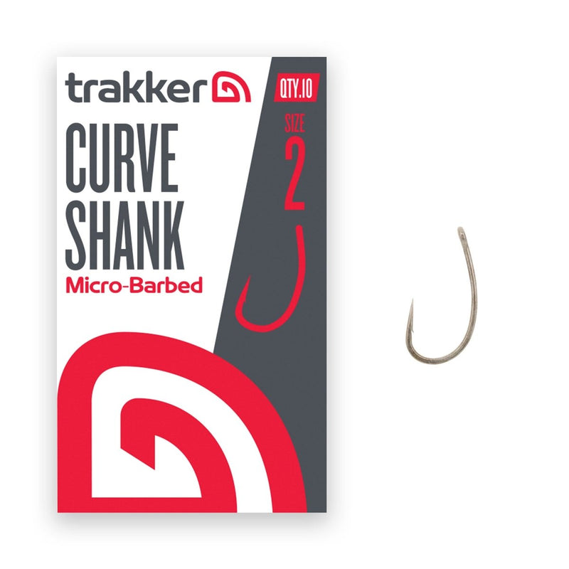 Curve Shank Hooks - Micro Barbed